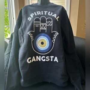 Port and Company black sweatshirt